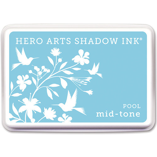 Hero Arts - Dye Ink Pad - Shadow Ink - Mid-Tone - Pool