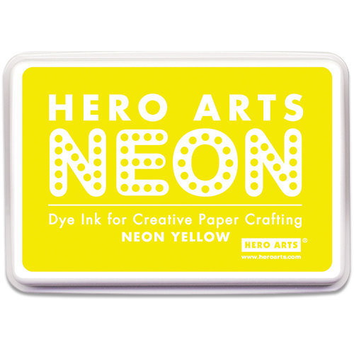 Hero Arts - Dye Ink Pad - Neon Yellow