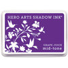 Hero Arts - Dye Ink Pad - Shadow Ink - Mid-Tone - Grape Juice
