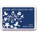 Hero Arts - Dye Ink Pad - Shadow Ink - Mid-Tone - Navy