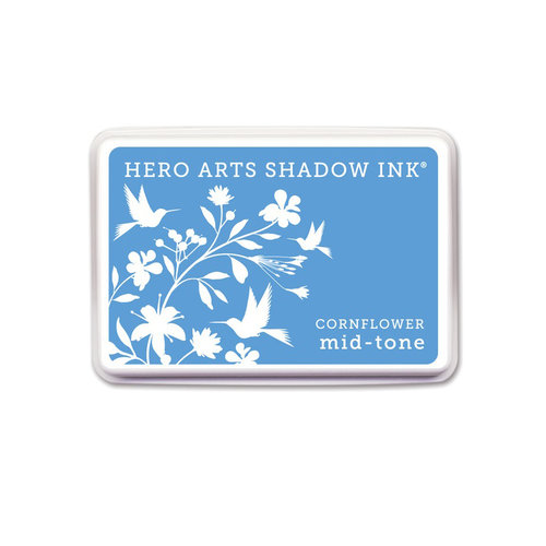 Hero Arts - Dye Ink Pad - Shadow Ink - Mid-Tone - Cornflower