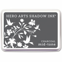 Hero Arts - Dye Ink Pad - Shadow Ink - Mid-Tone - Charcoal