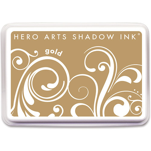 Hero Arts Dye Ink Pad Shadow Ink Gold