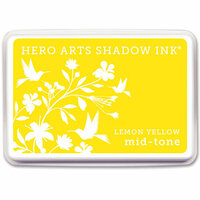 Hero Arts - Dye Ink Pad - Shadow Ink - Mid Tone - Lemon Yellow