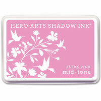 Hero Arts - Dye Ink Pad - Shadow Ink - Mid Tone - Ultra Pink