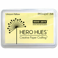 Hero Arts - Unicorn Pigment Ink Pad - Pastel Yellow