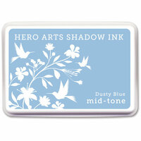 Hero Arts - Dye Ink Pad - Shadow Ink - Mid-Tone - Dusty Blue