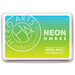 Hero Arts - Ombre Ink Pad - Neon Chartreuse to Blue