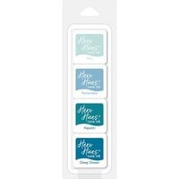 Hero Arts - Hero Hues - Ink Cubes Pack - Core - Sea Blues