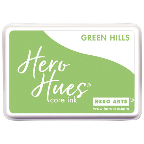 Hero Arts - Hero Hues - Core Ink Pad - Dye - Green Hills