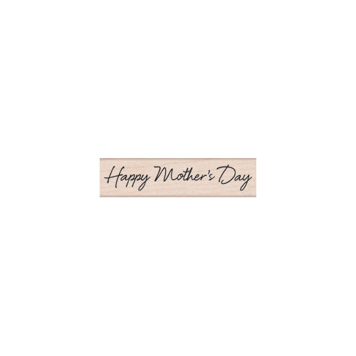 Hero Arts - Woodblock - Wood Mounted Stamps - Scripted Mother's Day