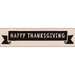 Hero Arts - Woodblock - Wood Mounted Stamps - Thanksgiving Banner