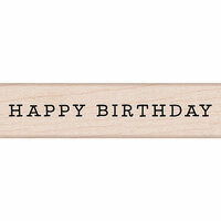 Hero Arts - Birthday Collection - Woodblock - Wood Mounted Stamps - Happy Birthday