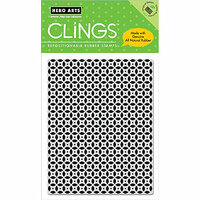 Hero Arts - Clings - Repositionable Rubber Stamps - Circle Pattern
