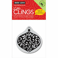 Hero Arts - Clings - Christmas - Repositionable Rubber Stamps - Decorative Ornament