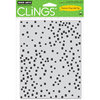 Hero Arts - Clings - Repositionable Rubber Stamps - Scattered Dots