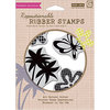 Hero Arts - BasicGrey - Lauderdale Collection - Clings - Repositionable Rubber Stamps - Lauderdale - Set of Four