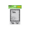 Hero Arts - Clings - Repositionable Rubber Stamps - Daisy Label