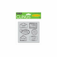 Hero Arts - Clings - Repositionable Rubber Stamps - Take a Trip