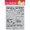 Hero Arts - Clings - Christmas - Repositionable Rubber Stamps - Collage Music Background