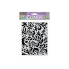 Hero Arts - Clings - Repositionable Rubber Stamps - Leaf and Floral Background