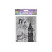 Hero Arts - Clings - Repositionable Rubber Stamps - London Background