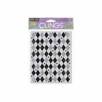 Hero Arts - Clings - Repositionable Rubber Stamps - Harlequin Pattern