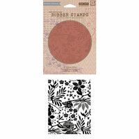 Hero Arts - BasicGrey - Aspen Frost Collection - Repositionable Rubber Stamps - Poinsettia