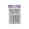 Hero Arts - Clings - Repositionable Rubber Stamps - Wish Big Candles