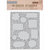 Hero Arts - BasicGrey - Capture Collection - Repositionable Rubber Stamps - Talk Bubbles Background