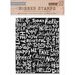 Hero Arts - BasicGrey - Highline Collection - Repositionable Rubber Stamps - Chalkboard Background