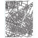 Hero Arts - BasicGrey - Second City Collection - Repositionable Rubber Stamps - City Map