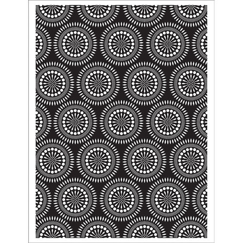 Hero Arts - BasicGrey - Repositionable Rubber Stamps - Bold Flower Pattern