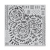 Hero Arts - Clings - Repositionable Rubber Stamps - Mud Cloth Bold Prints