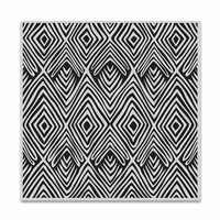 Hero Arts - Clings - Repositionable Rubber Stamps - Tribal Stripes Bold Prints