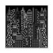 Hero Arts - Clings - Repositionable Rubber Stamps - Urban Skyline Bold Prints