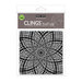 Hero Arts - Clings - Repositionable Rubber Stamps - Floral Mandala Bold Prints
