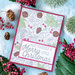 Hero Arts- Season of Wonder Collection - Christmas - Clings - Repositionable Rubber Stamps - Holiday Foliage Bold Prints