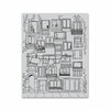 Hero Arts - Clings - Repositionable Rubber Stamps - Venetian Neighborhood