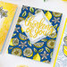 Hero Arts - Clings - Repositionable Rubber Stamps - Fresh Citrus Bold Prints