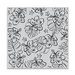 Hero Arts - Clings - Repositionable Rubber Stamps - Hibiscus Flowers Bold Prints
