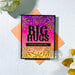 Hero Arts - Clings - Repositionable Rubber Stamps - Fireworks Bold Prints