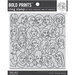 Hero Arts - Clings - Repositionable Rubber Stamps - United People Bold Prints