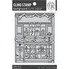 Hero Arts - Clings - Repositionable Rubber Stamps - Gift Shop Background