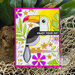 Hero Arts - Clings - Repositionable Rubber Stamps - Large Toucan Bold Prints