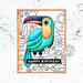Hero Arts - Clings - Repositionable Rubber Stamps - Large Toucan Bold Prints
