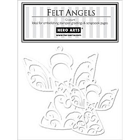 Hero Arts - Felt Shapes - Christmas - Angels