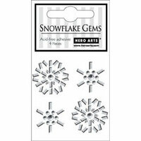 Hero Arts - Bling - Christmas - Adhesive Gems - Snowflake