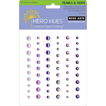 Hero Arts - Hero Hues - Pearls and Gems - Floral Mixed Accents, CLEARANCE