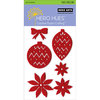 Hero Arts - Hero Hues - Self Adhesive Felt Decor - Red Christmas, CLEARANCE